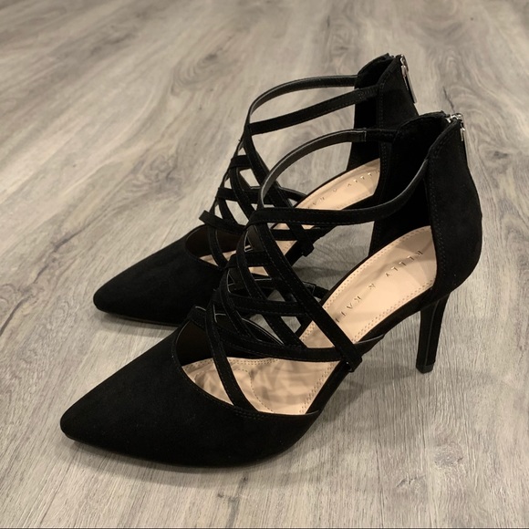 Kelly & Katie Shoes Kelly Katie Casual Black Heels Poshmark